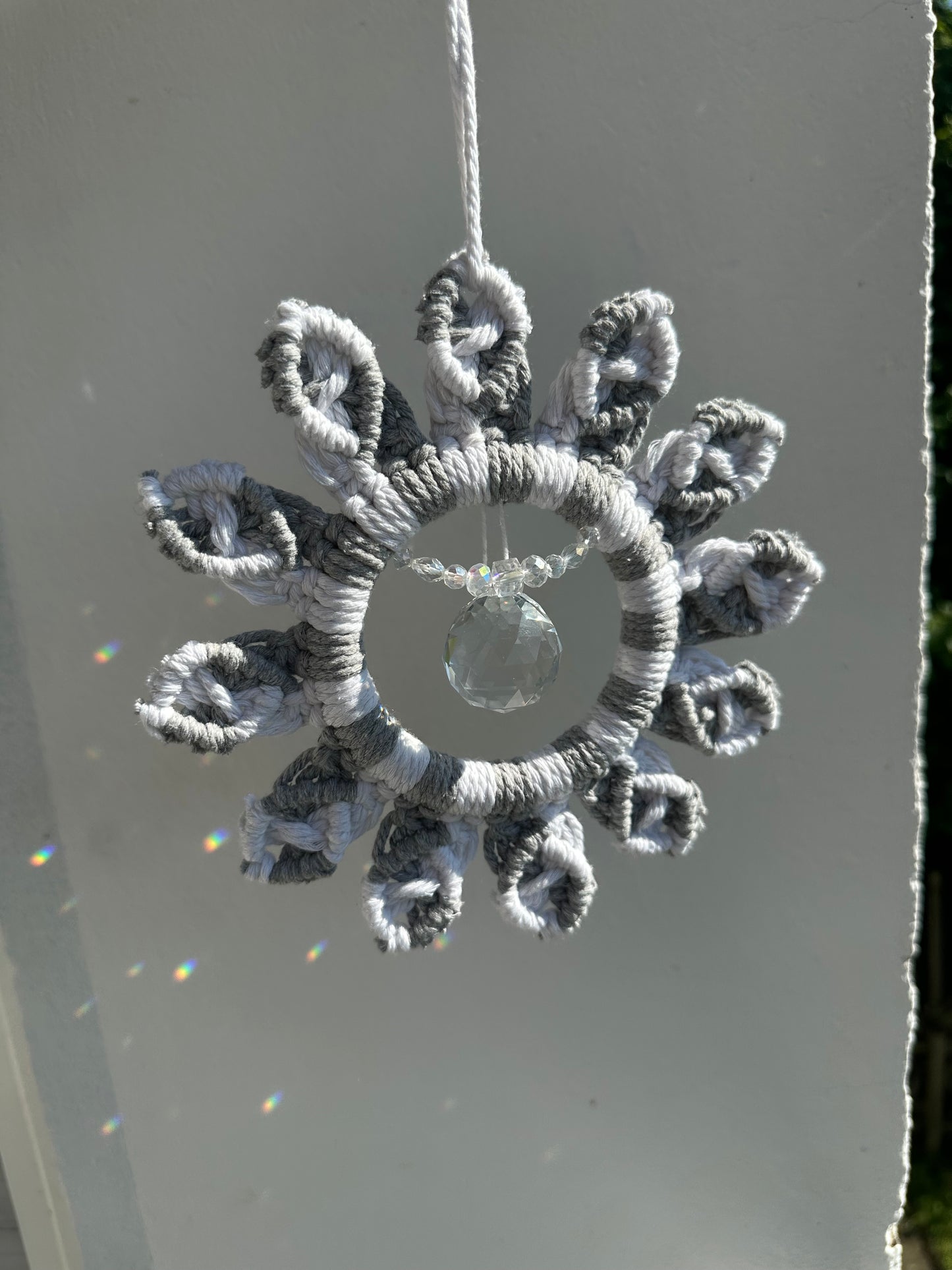 Sofortkauf SONNE Sonnenspiel | Suncatcher Makramee