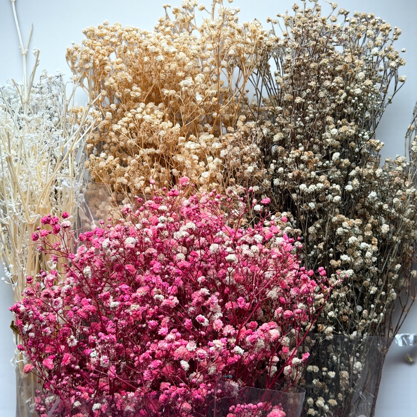 Häuserkranz mit Standfuß | Trockenblumen | Personalisiert