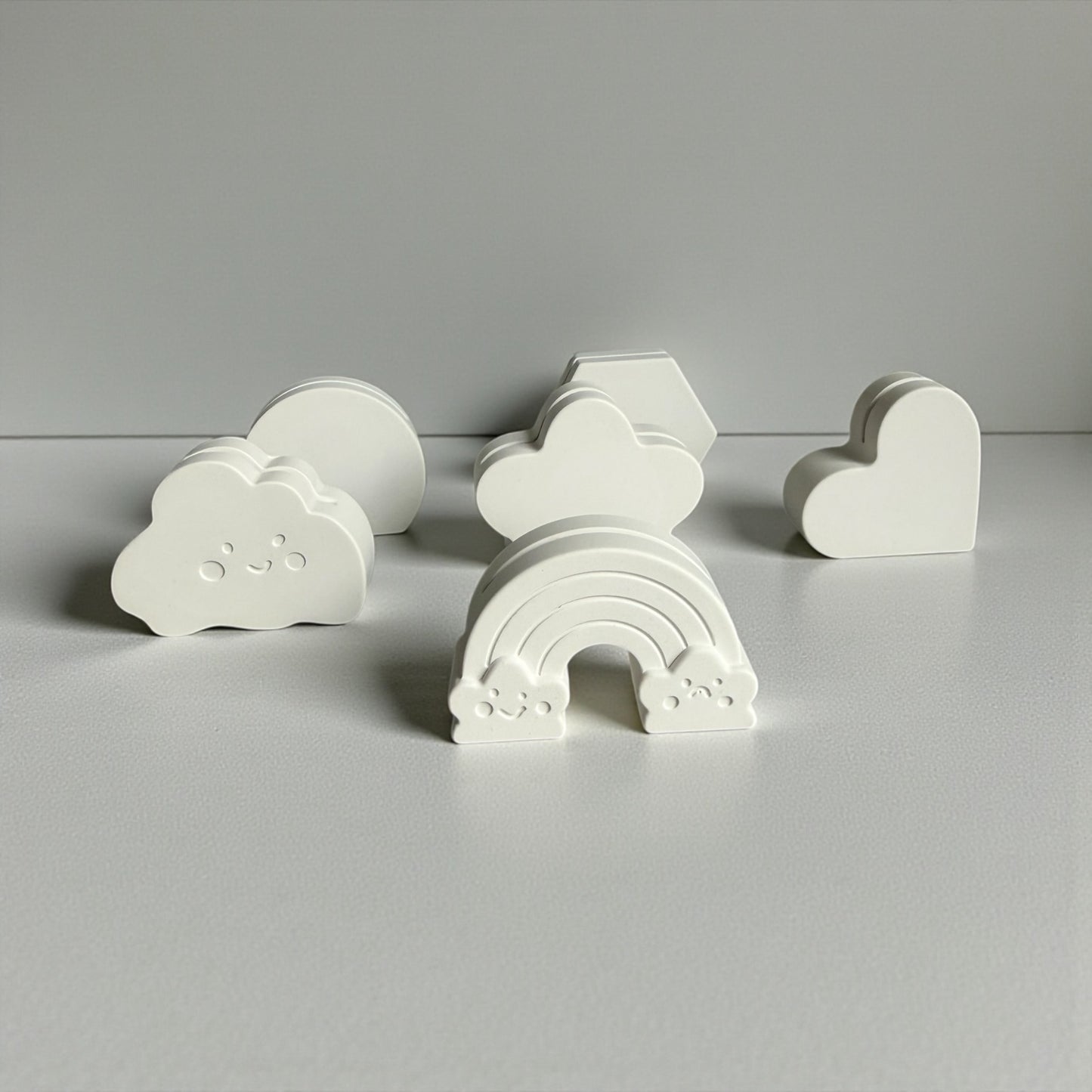 Fotohalter / Kartenhalter / Platzkartenhalter verschiedene Formen | Valentinstag | Taufe | Kommunion