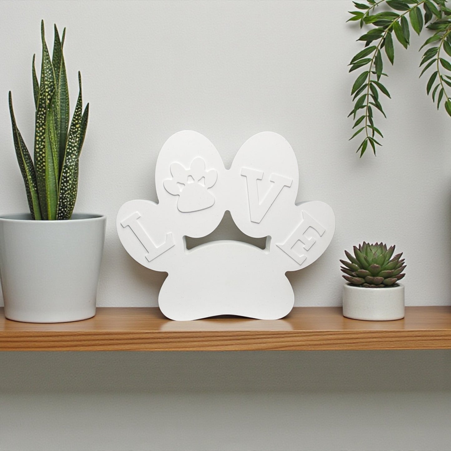 Große Pfote - LOVE | Hund Katze | Personalisiert