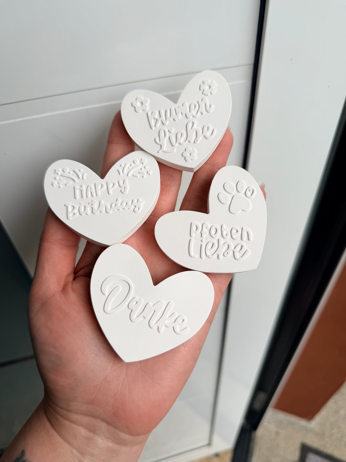Sofortkauf Herzen | Deko | Sprüche | Einzeln / 7er Set