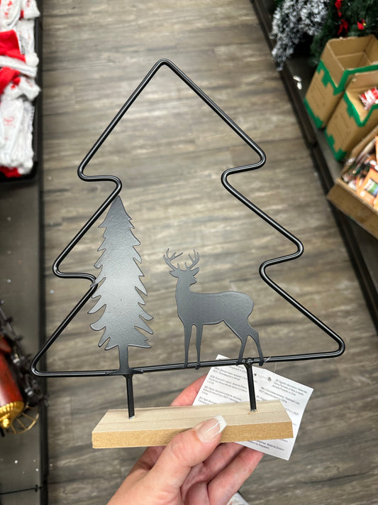 Weihnachtsbaum Standfuß | Holz | Makramee