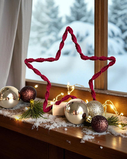 Stern |Weihnachtsstern | Makramee