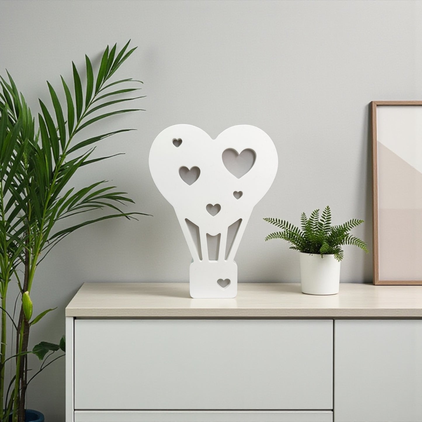 Heißluftballons Herzform | unterschiedliche Einsätze |