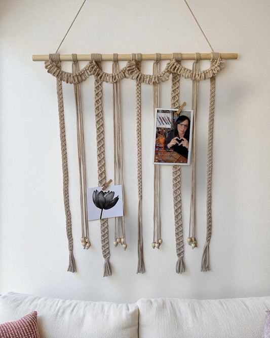Foto / Haarspangen Aufhänger |Wandbehang | Boho |