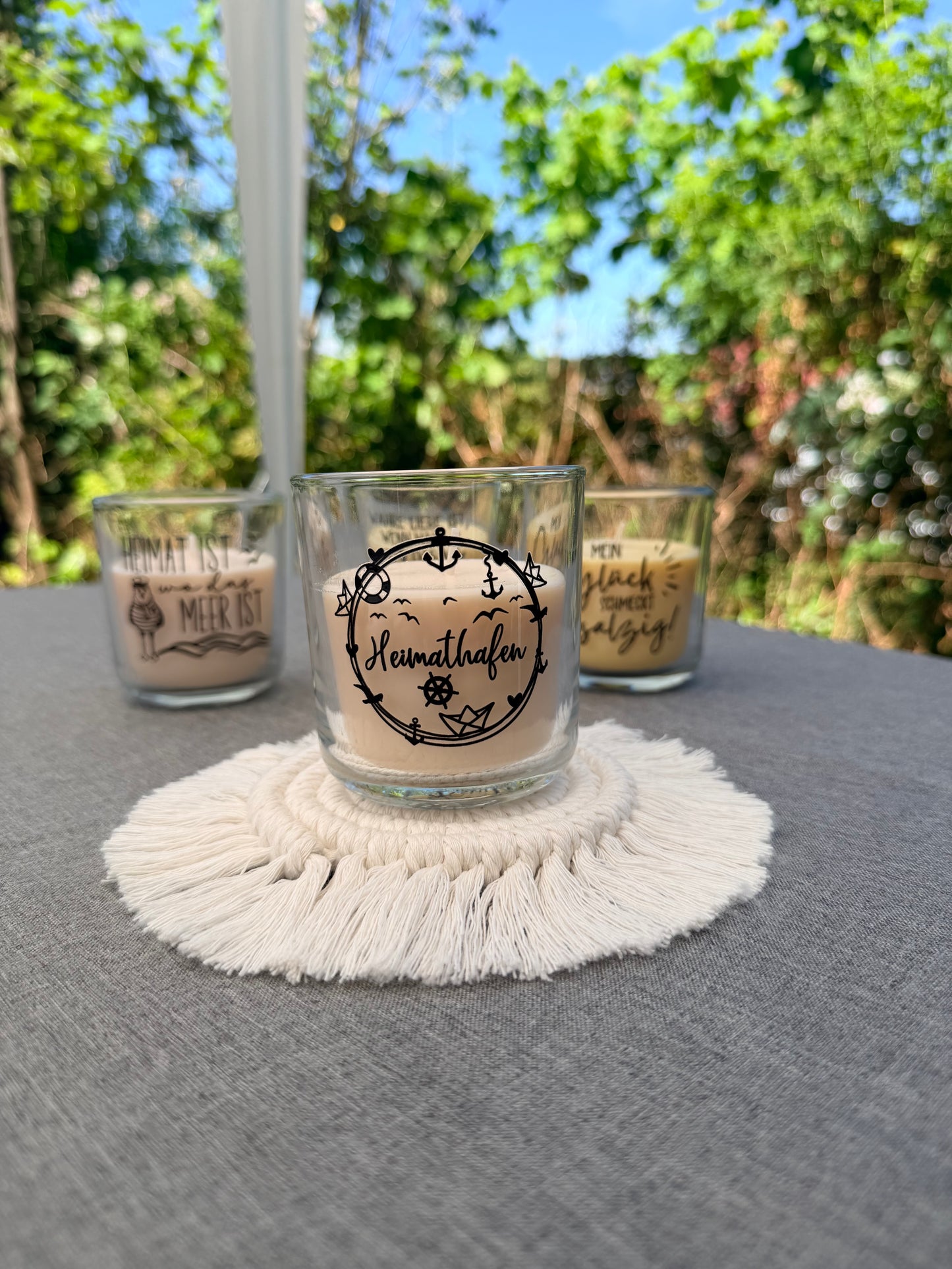 Maritime Duft - Kerzen | Vanille | Wohn - Accessoires | Camping | Boho Deko
