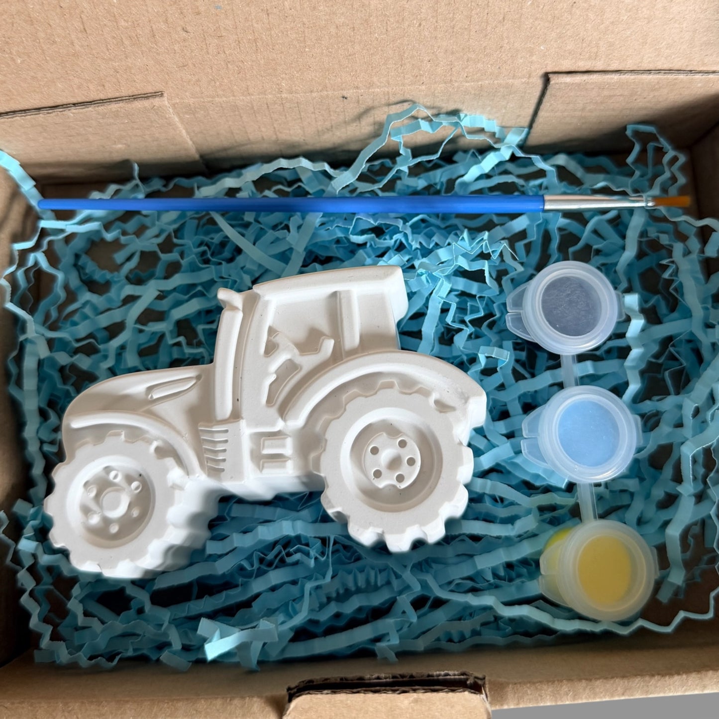 DIY Malset für Kinder | Traktor 🚜 | Acrylfarbe