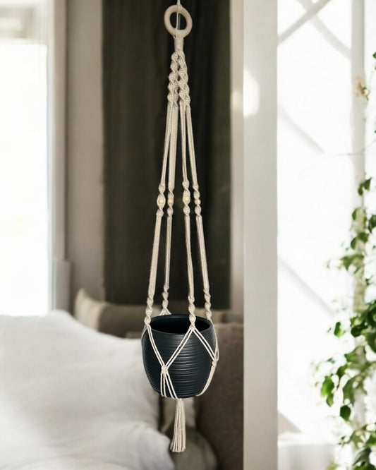 Boho Blumenampel | Wandbehang