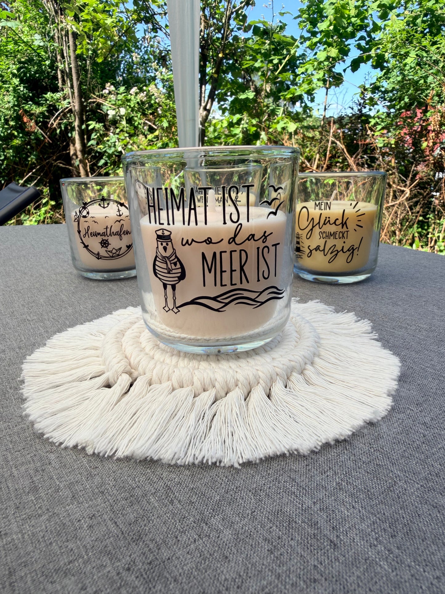 Maritime Duft - Kerzen | Vanille | Wohn - Accessoires | Camping | Boho Deko