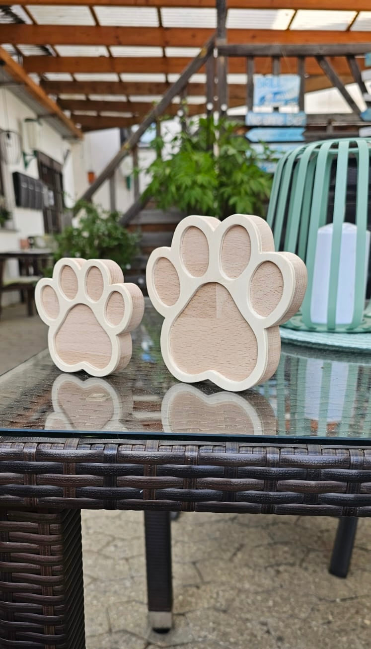Pfote Holz - Deko | Personalisierung | Klein & Mittel