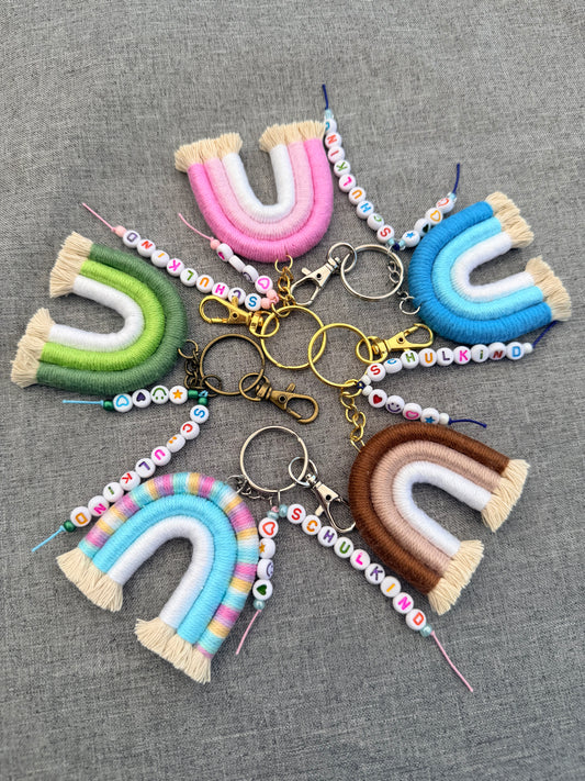 Sofortkauf Schulkind - Regenbogen | Einschulung - Schlüsselanhänger | Geschenkidee - versandfertig