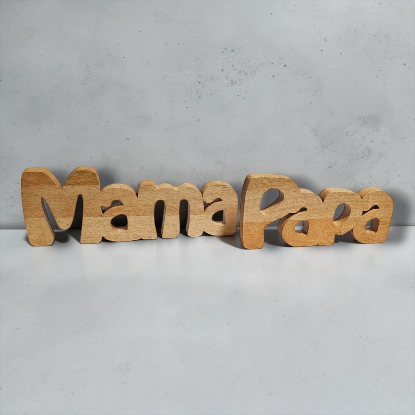 Mama & Papa Schriftzug | Muttertag | Vatertag | Geschenk