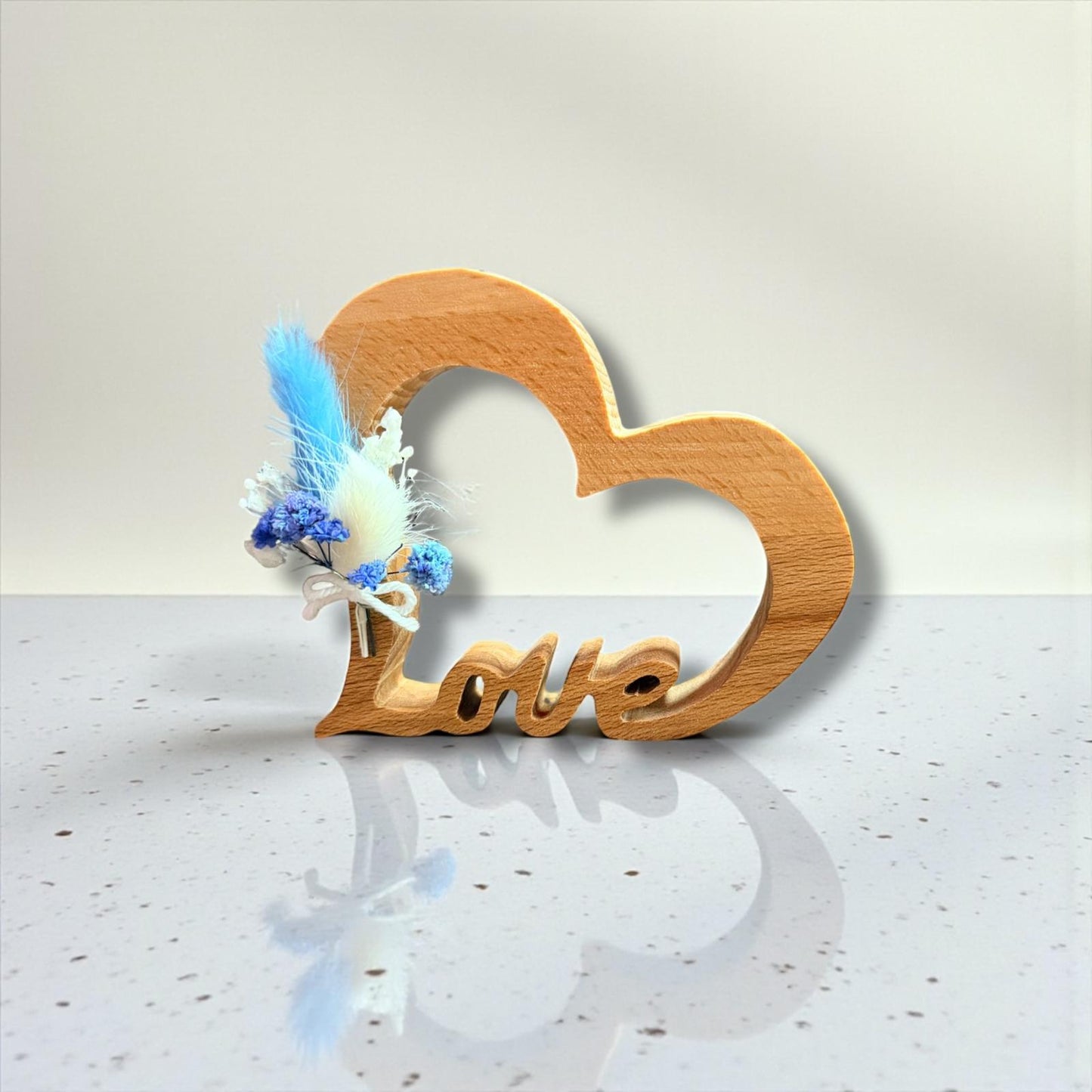 LIMITIERT Kleines Holzherz / Herz - Love / Unendlich Valentinstag | Personalisierung