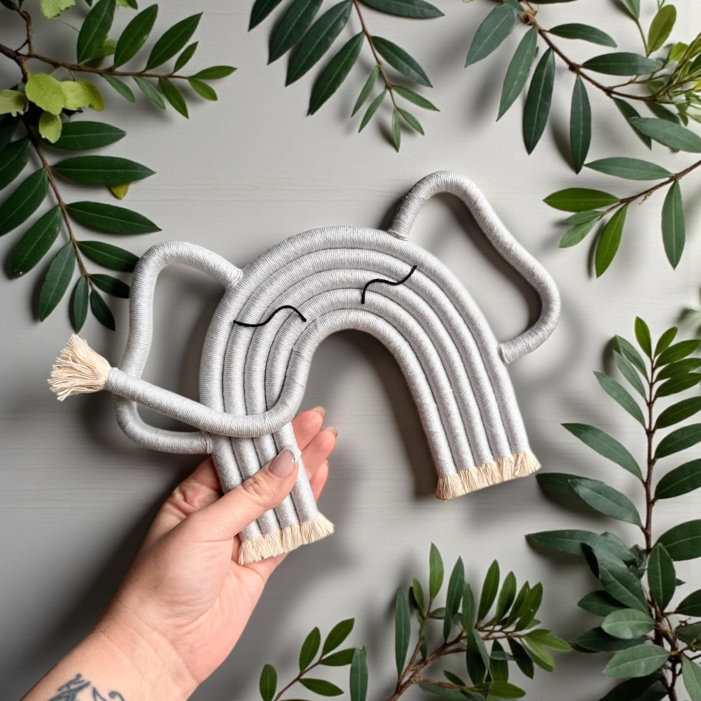 Elefant Wandbehang