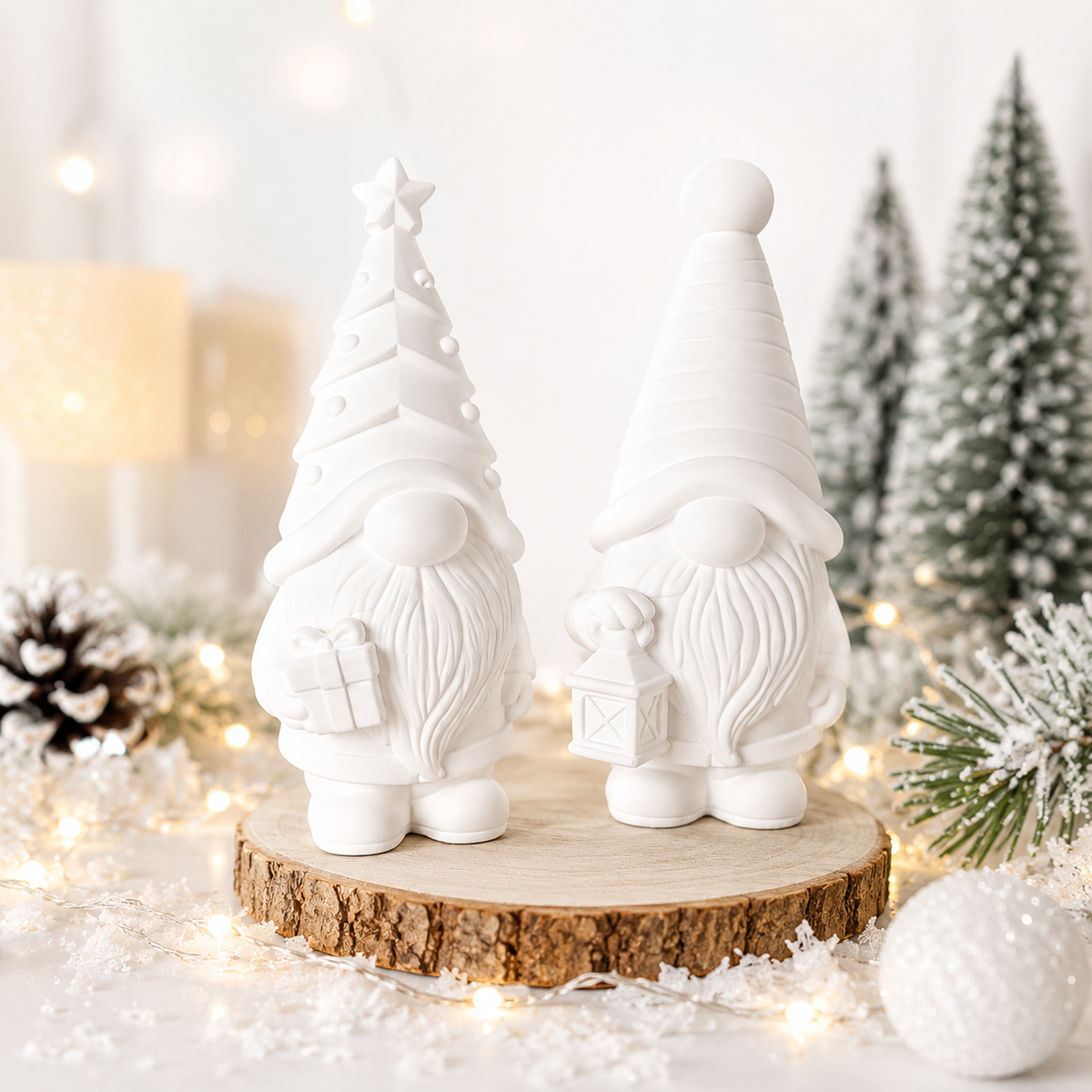 🎄 Weihnachtswichtel aus Keraflott – einzeln oder im 2er-Set