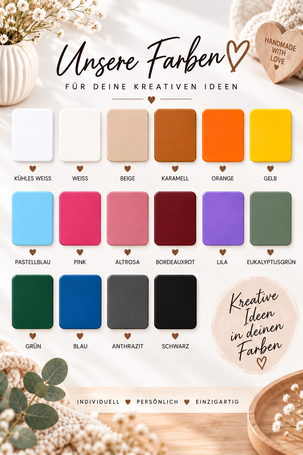 Geburtstagsteller mit Kerzenhalter | Geburtstagslicht | 3 Designs | Farben frei wählbar | Geburtstagsdeko